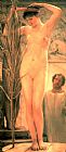 A Sculptors Model by Sir Lawrence Alma-Tadema